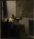 Young Woman with a Lute — Johannes Vermeer (ca. 1662–63)