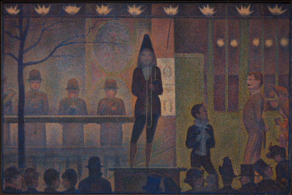 Circus Sideshow (Parade de cirque) — Georges Seurat (1887–88)