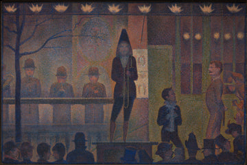 Circus Sideshow (Parade de cirque) — Georges Seurat (1887–88)