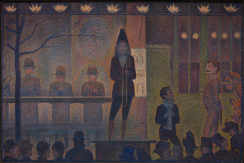 Circus Sideshow (Parade de cirque) — Georges Seurat (1887–88)