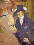 The Englishman (William Tom Warrener) at the Moulin Rouge — Henri de Toulouse-Lautrec (1892)