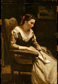 The Letter — Camille Corot (ca. 1865)