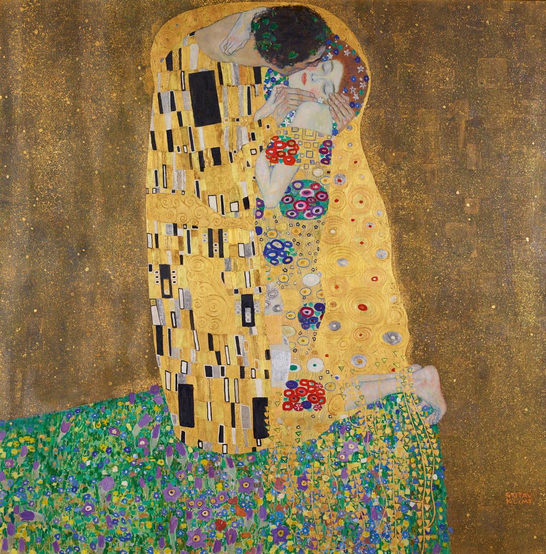 The Kiss — Gustav Klimt (1907-1908)