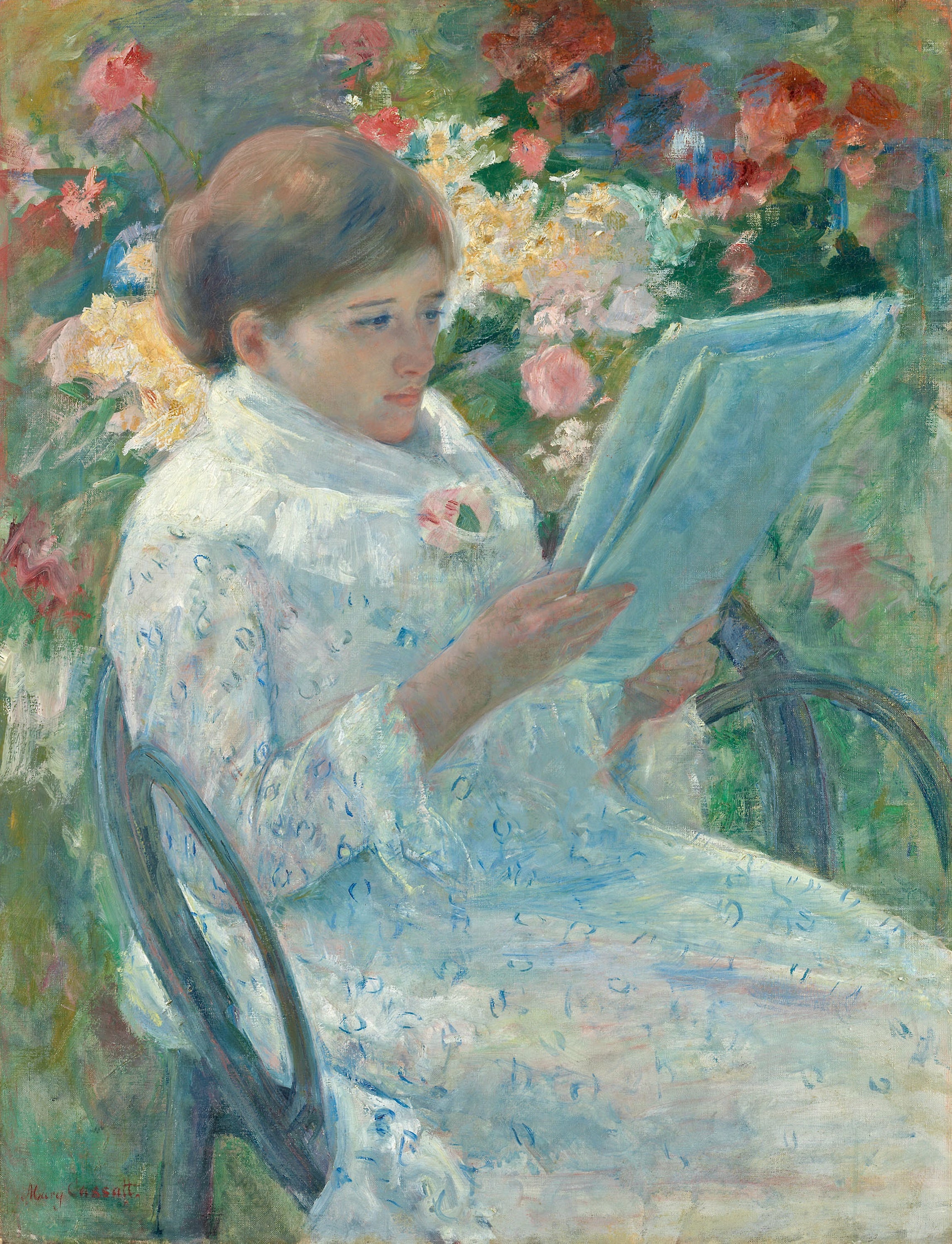On a Balcony — Mary Cassatt (1878–79)