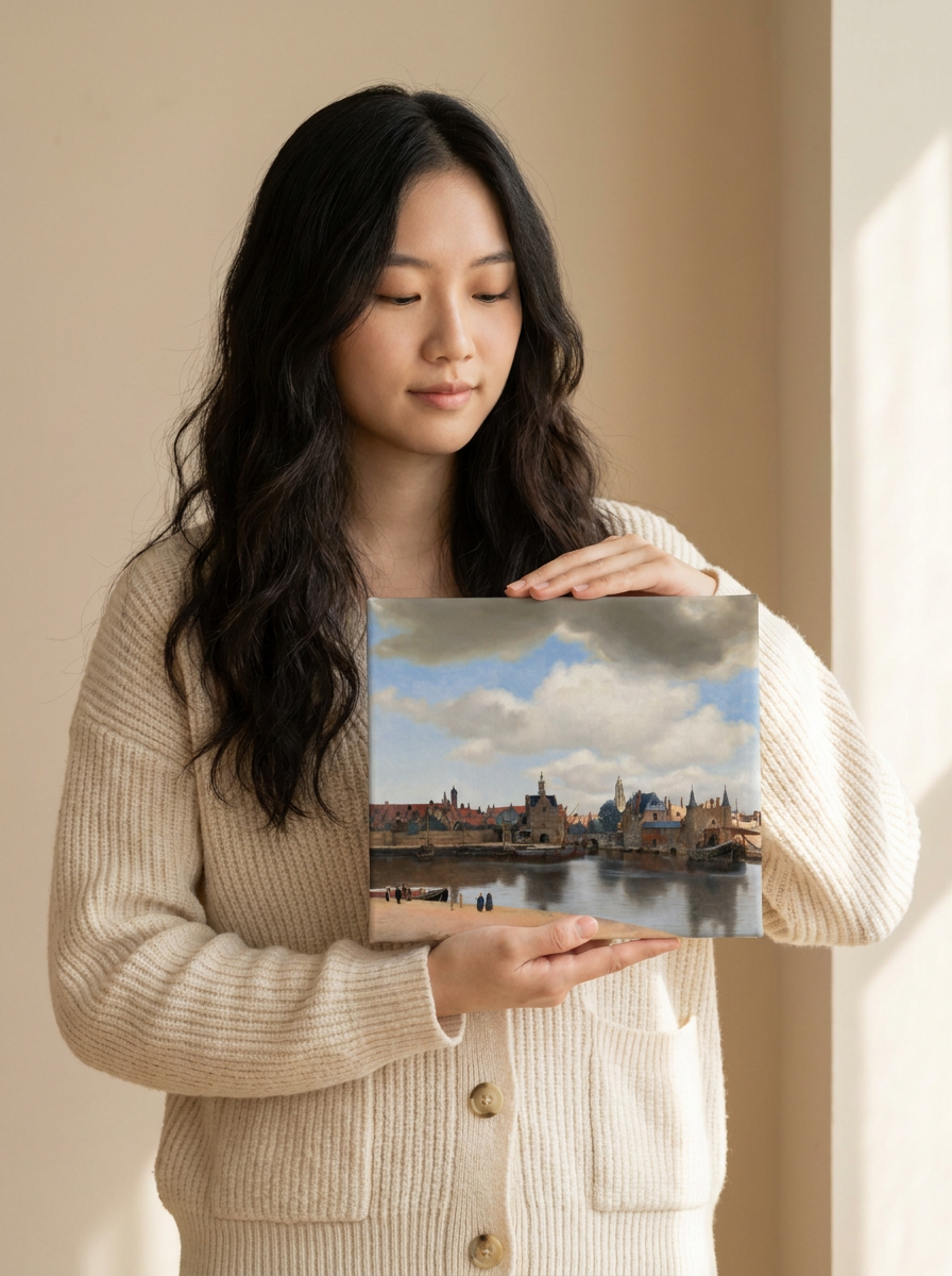 View of Delft — Johannes Vermeer (c. 1660–1661)