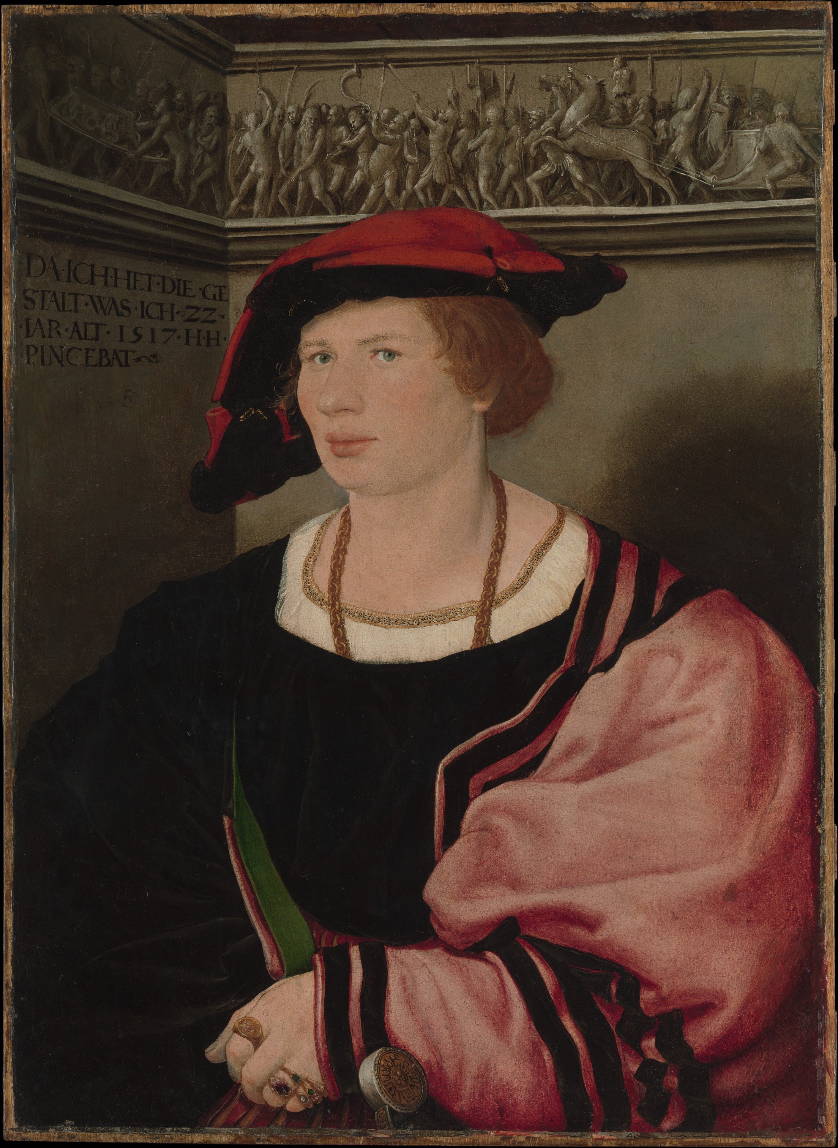 Benedikt von Hertenstein (born about 1495, died 1522) — Hans Holbein the Younger (1517)