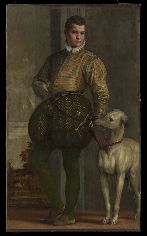 Boy with a Greyhound — Paolo Veronese (possibly 1570s)