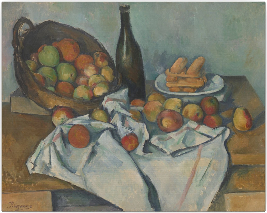 The Basket of Apples — flat artwork
