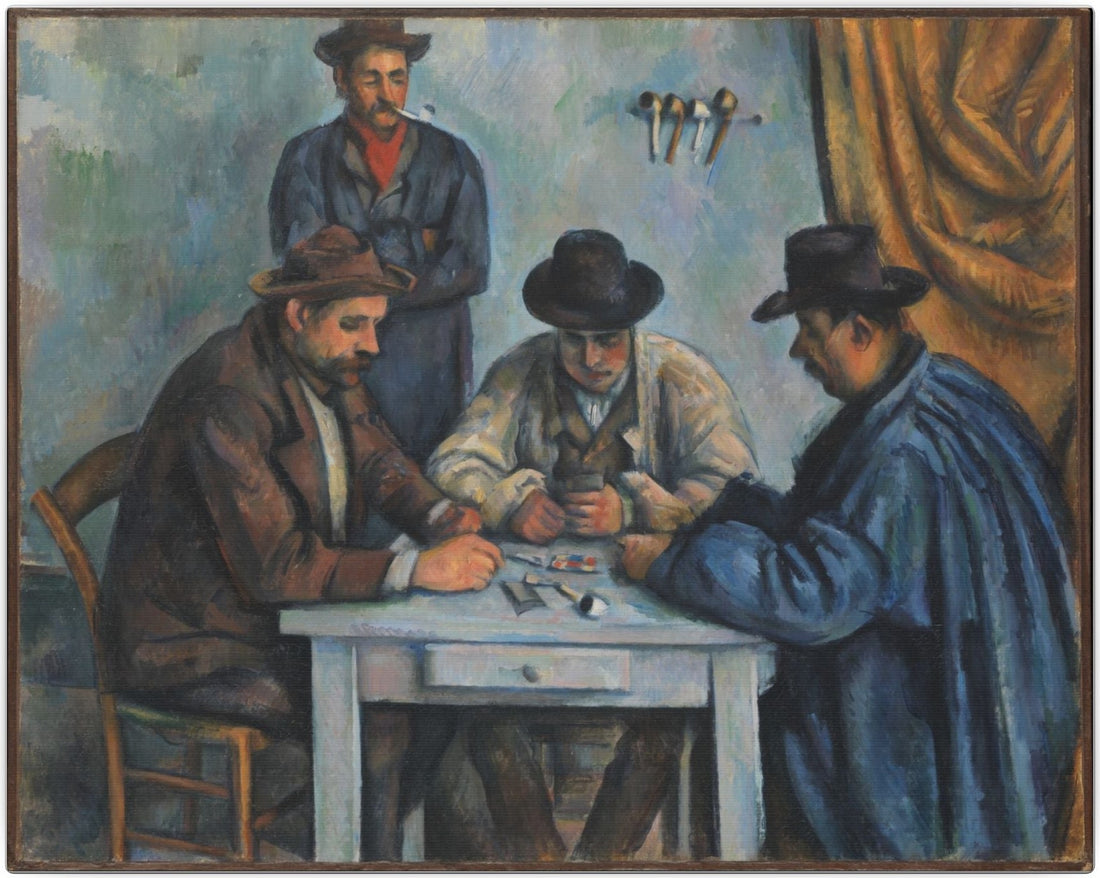 The Card Players — flat artwork