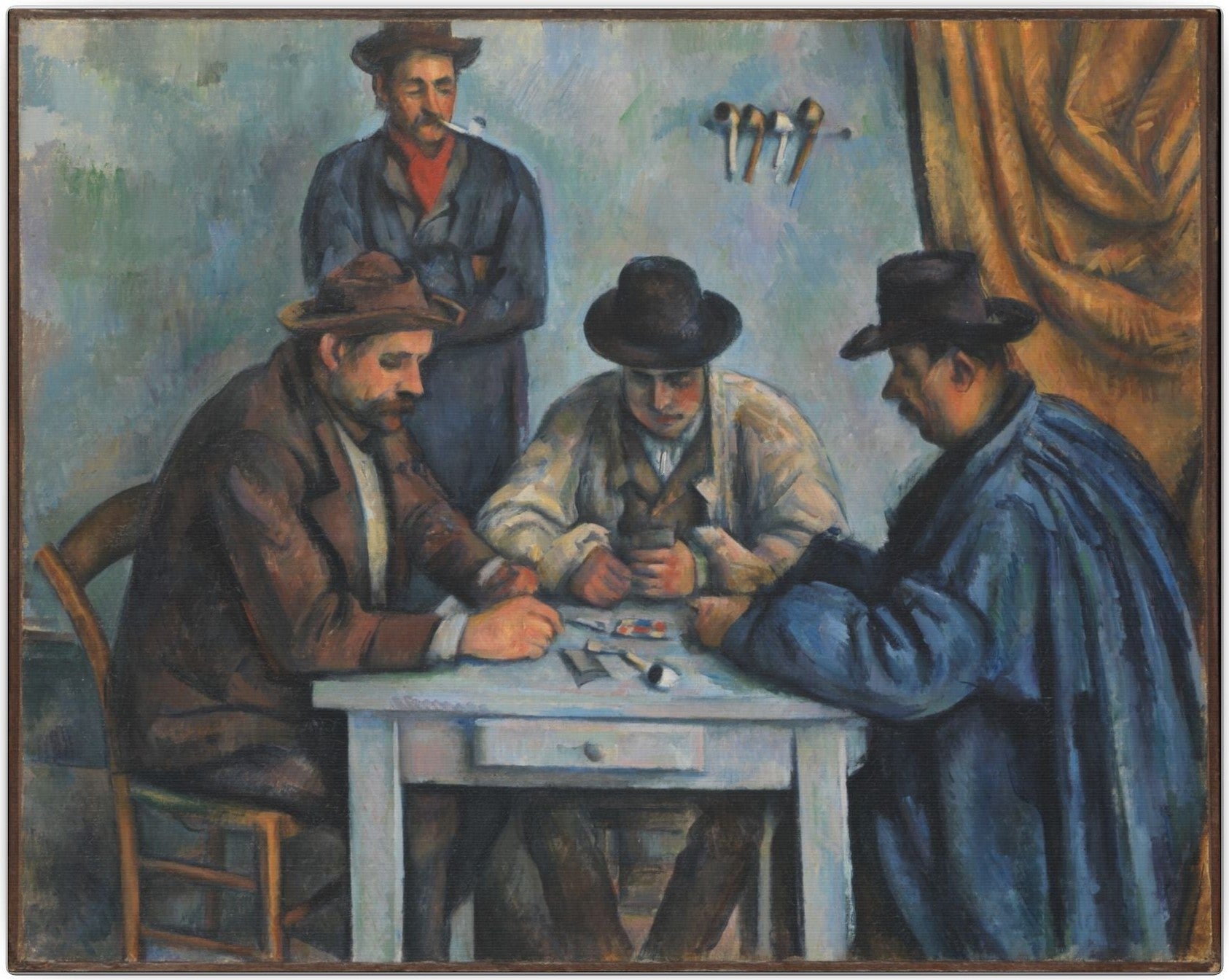 The Card Players — flat artwork