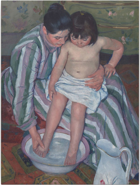 The Child's Bath — Mary Cassatt (1893)