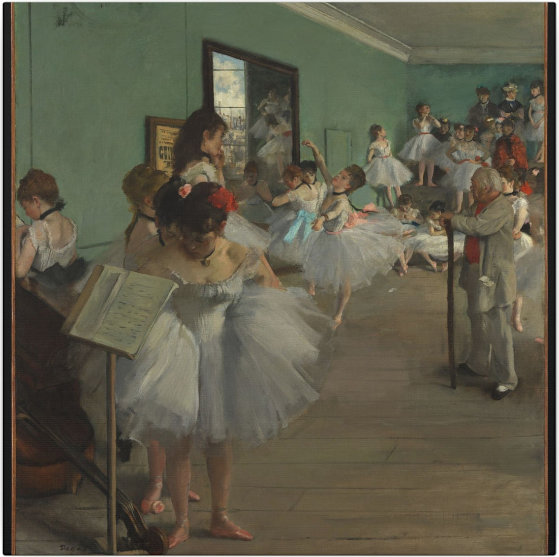 The Dance Class — flat artwork
