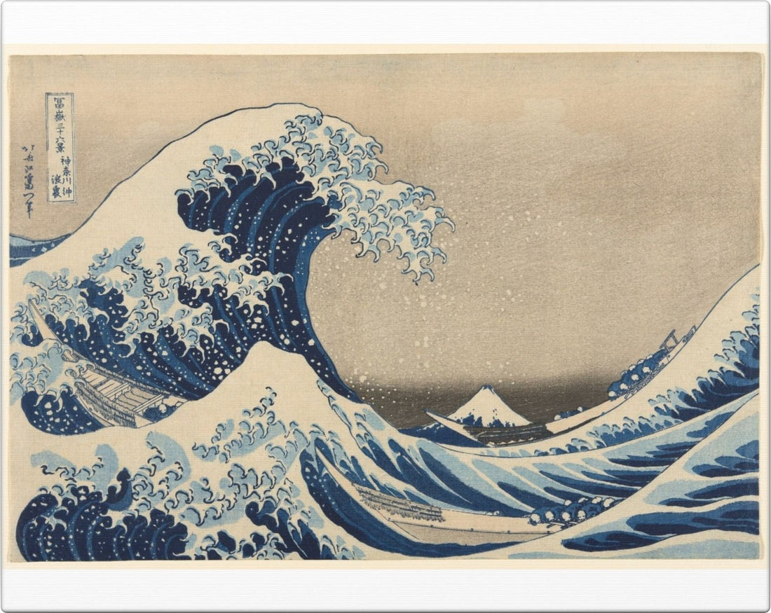 The Great Wave — flat artwork