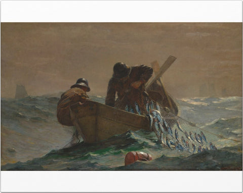 The Herring Net — Winslow Homer (1885)