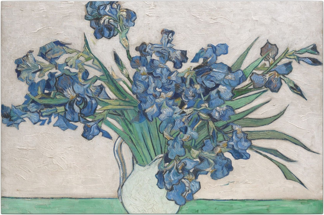 Irises — flat artwork