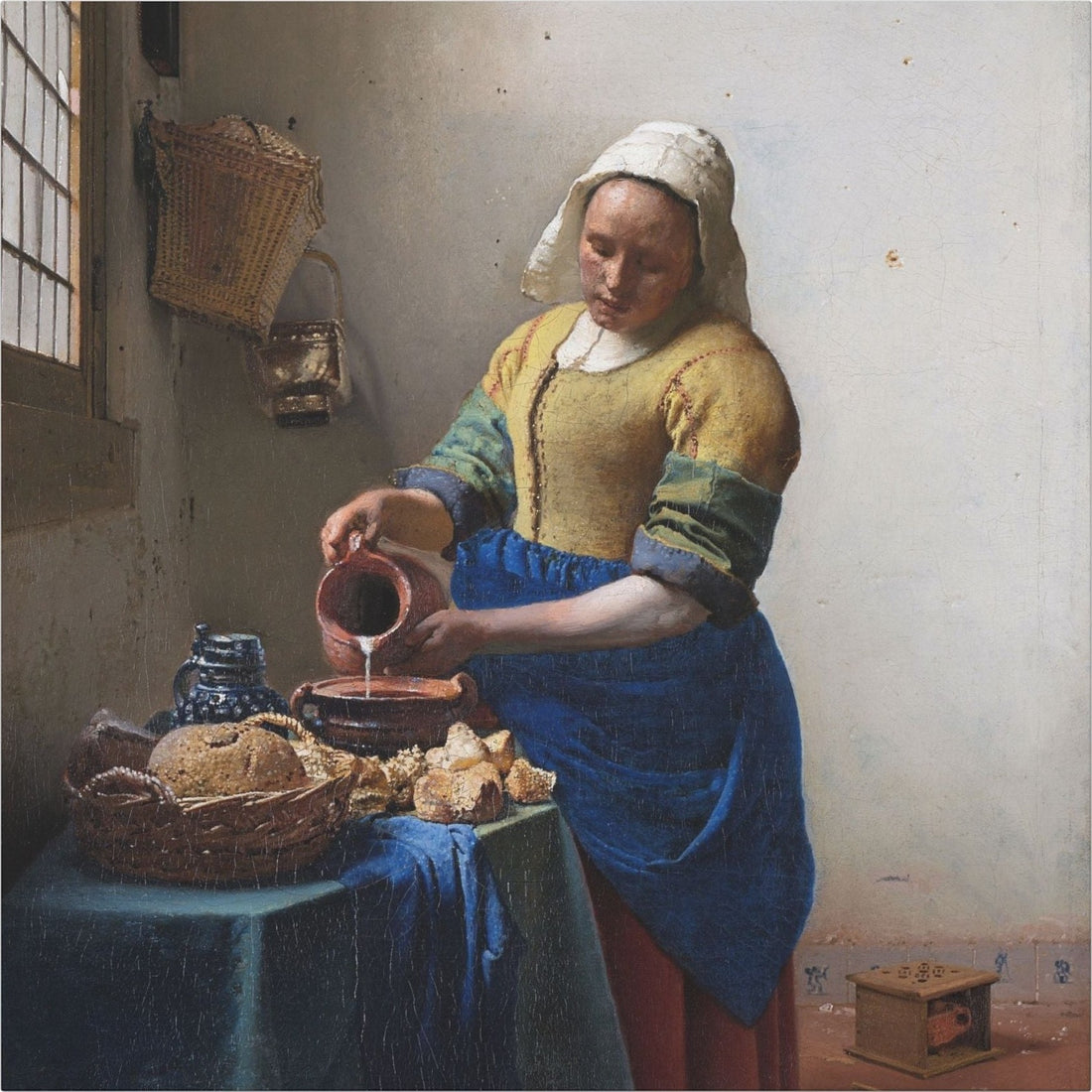 The Milkmaid — flat artwork