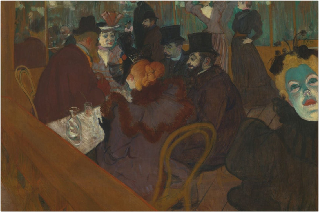 At the Moulin Rouge — flat artwork