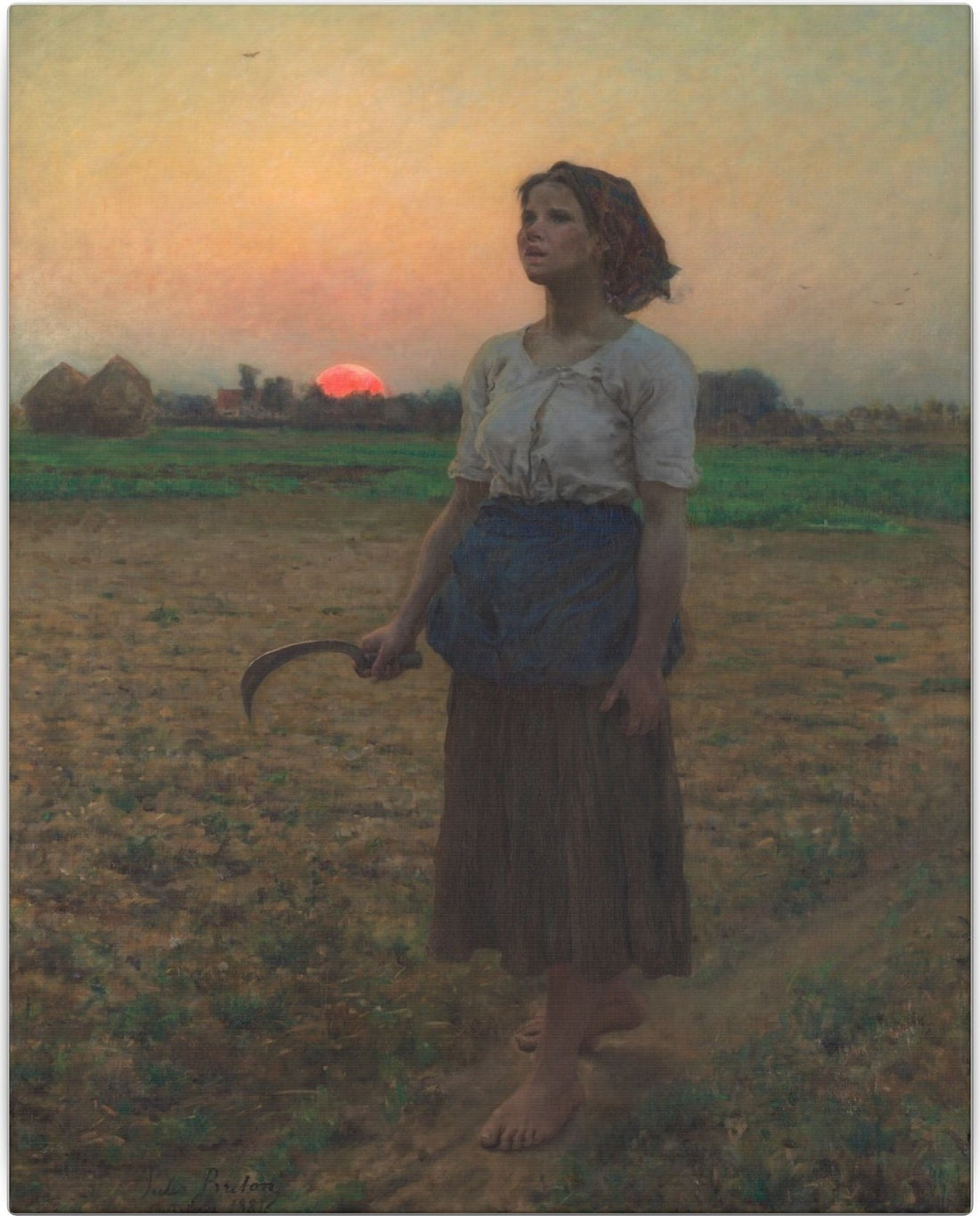 The Song of the Lark — flat artwork