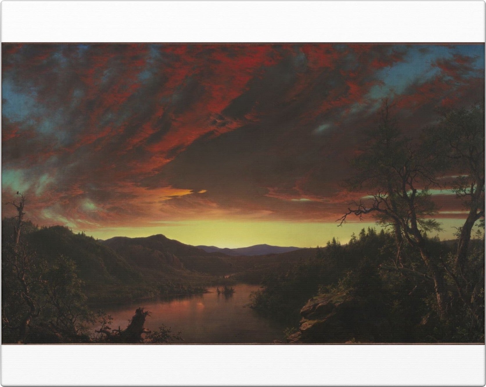 Twilight in the Wilderness — flat artwork