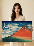 Held for scale — 24 x 18 inch canvas