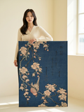 Held for scale — 32 x 48 inch canvas