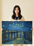 Held for scale — 36 x 24 inch canvas (original size)