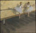 Dancers Practicing at the Barre — Edgar Degas (1877)