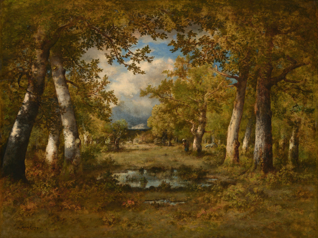 The Frog Pond — Narcisse Virgile Diaz de la Peña (1876)