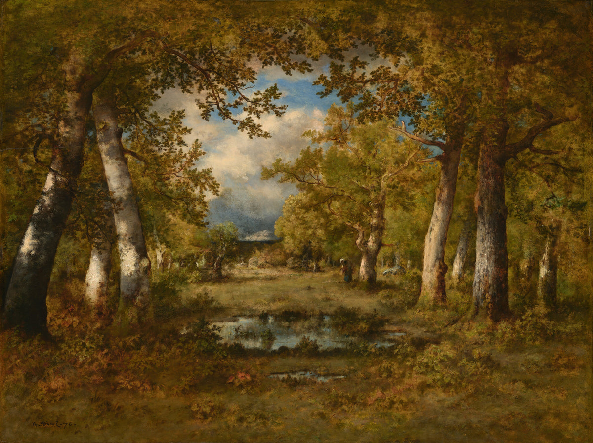 The Frog Pond — Narcisse Virgile Diaz de la Peña (1876)