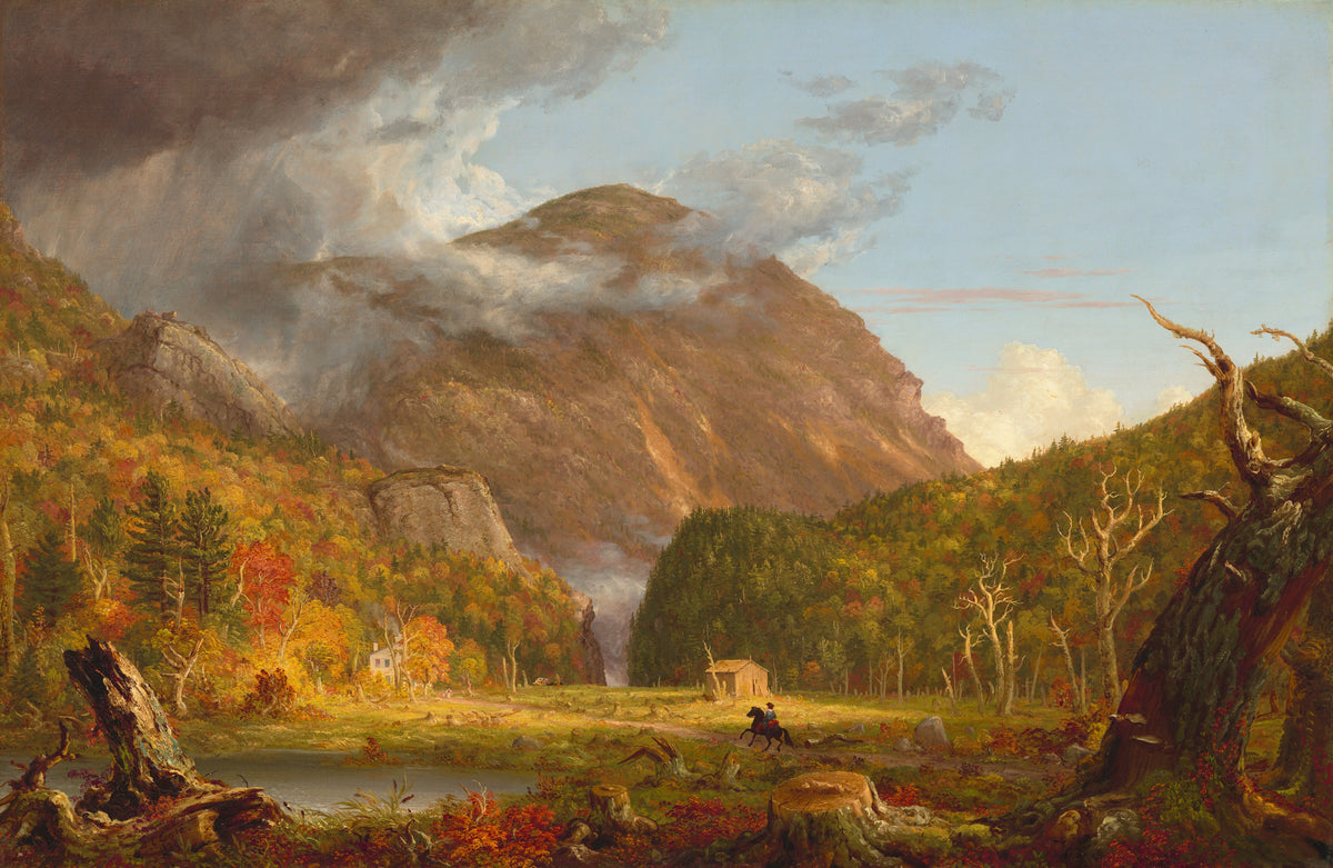 A View of the Mountain Pass Called the Notch of the White Mountains (Crawford Notch) — Thomas Cole (1839)