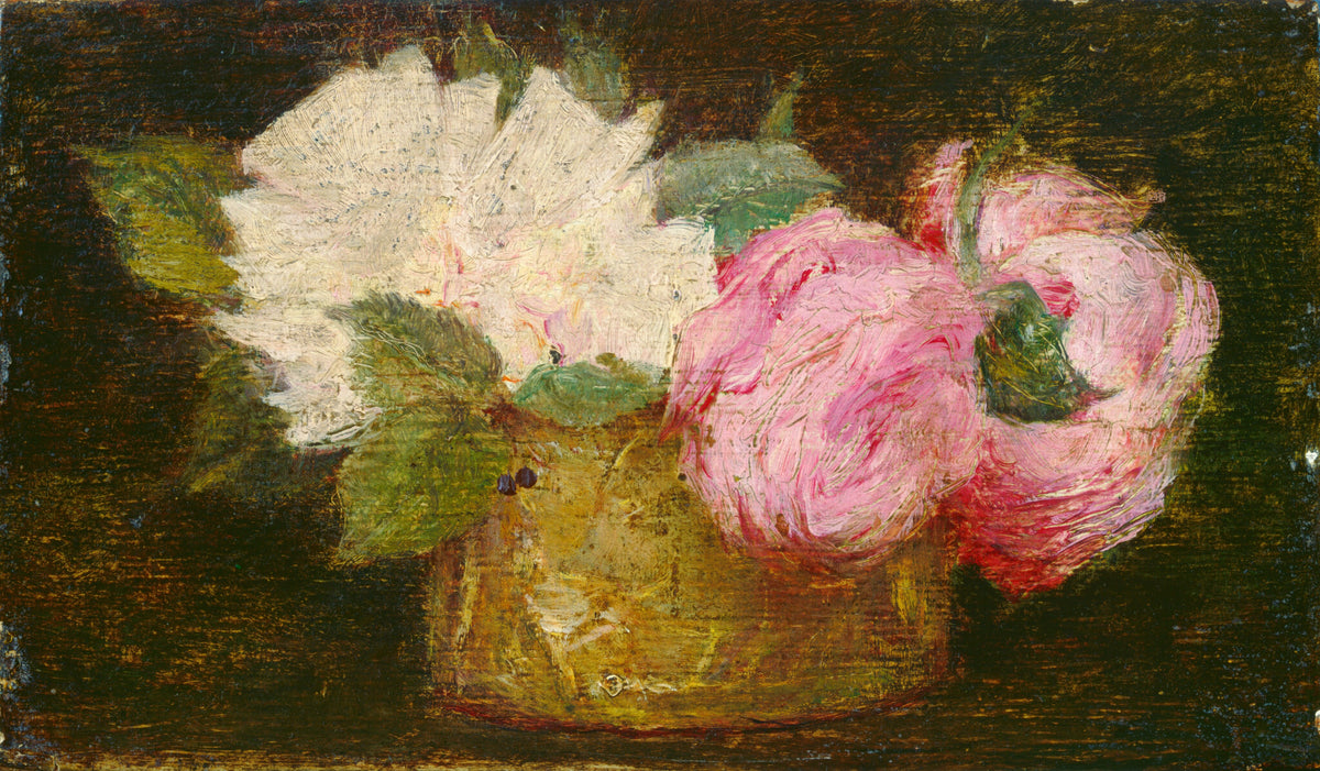 Roses in a Vase — French 19th Century (1880/1900)