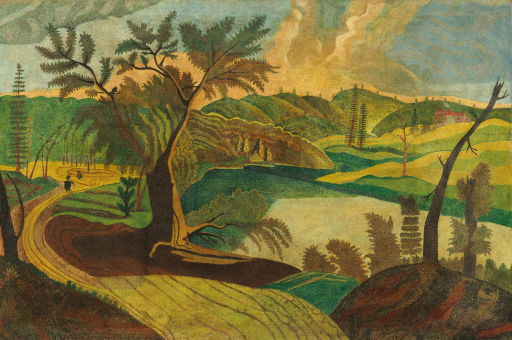 Stylized Landscape — American 19th Century (second half 19th century)