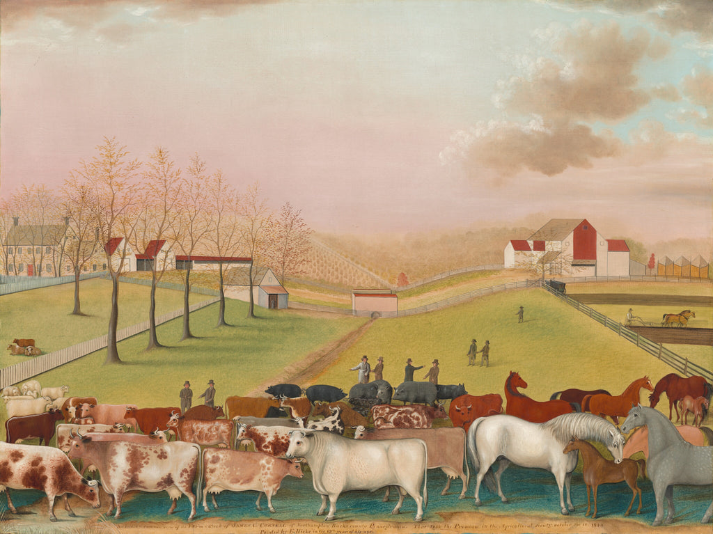 The Cornell Farm — Edward Hicks (1848)