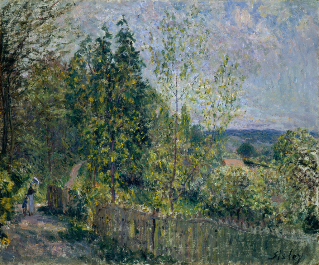 The Road in the Woods — Alfred Sisley (1879)