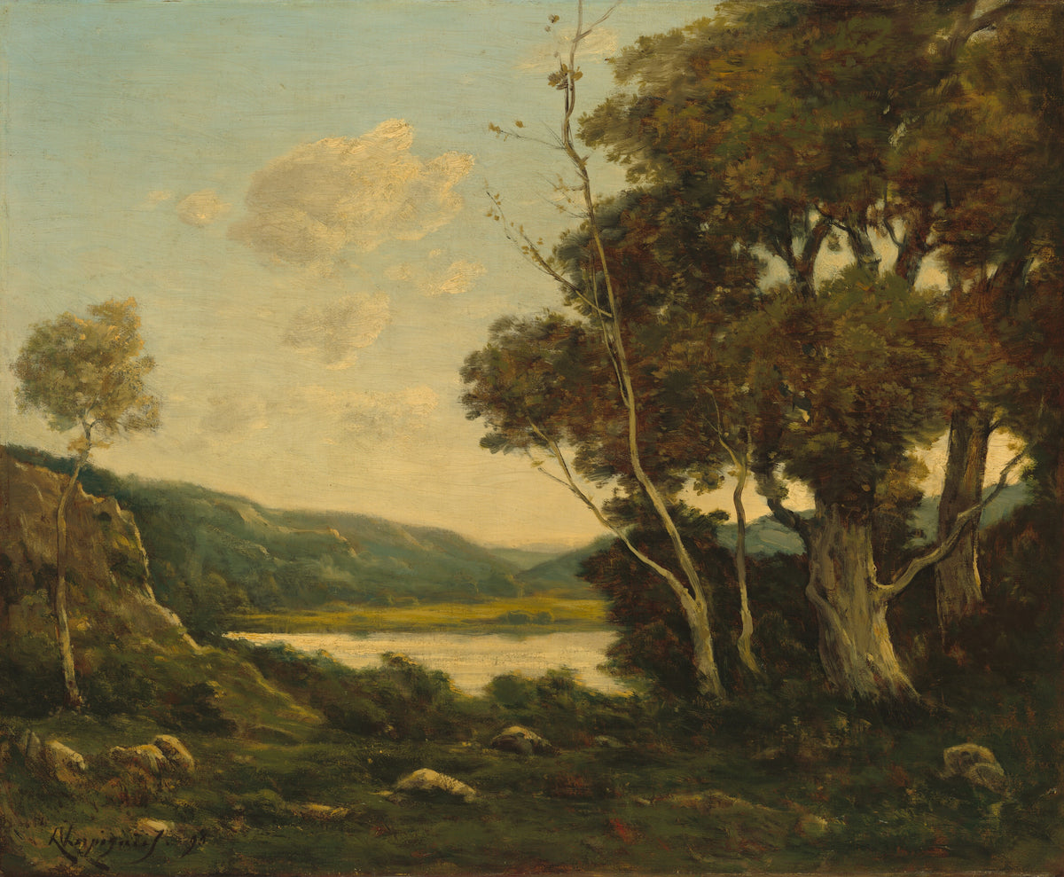 Landscape — Henri-Joseph Harpignies (1898)