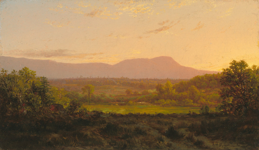 Peaceful Valley — Alexander Helwig Wyant (c. 1872)