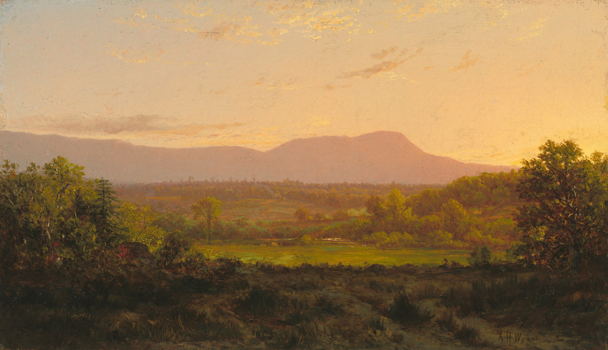 Peaceful Valley — Alexander Helwig Wyant (c. 1872)