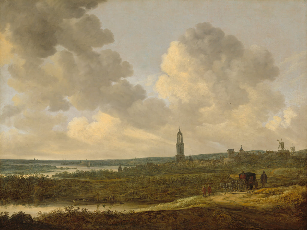 View of Rhenen — Jan van Goyen (1646)