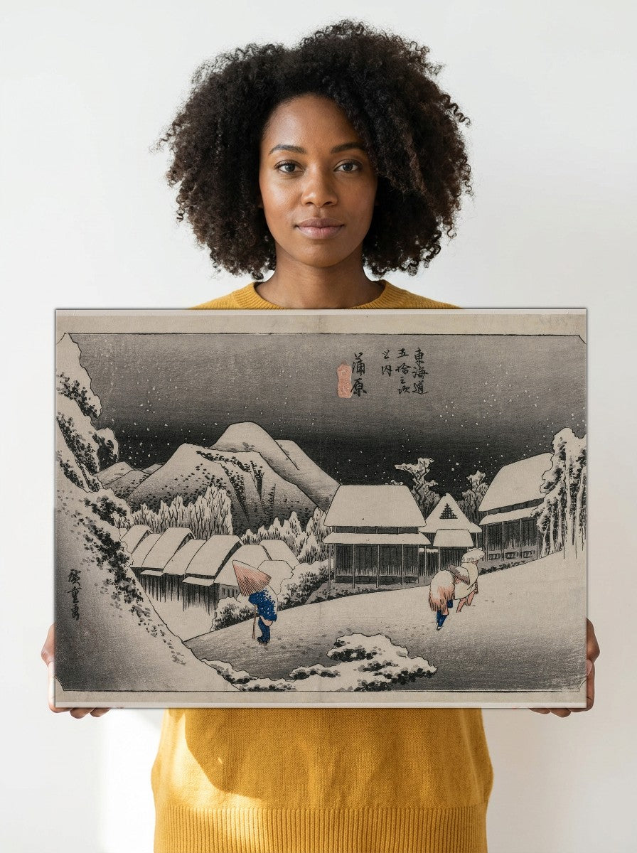 Held for scale — 18 x 12 inch canvas