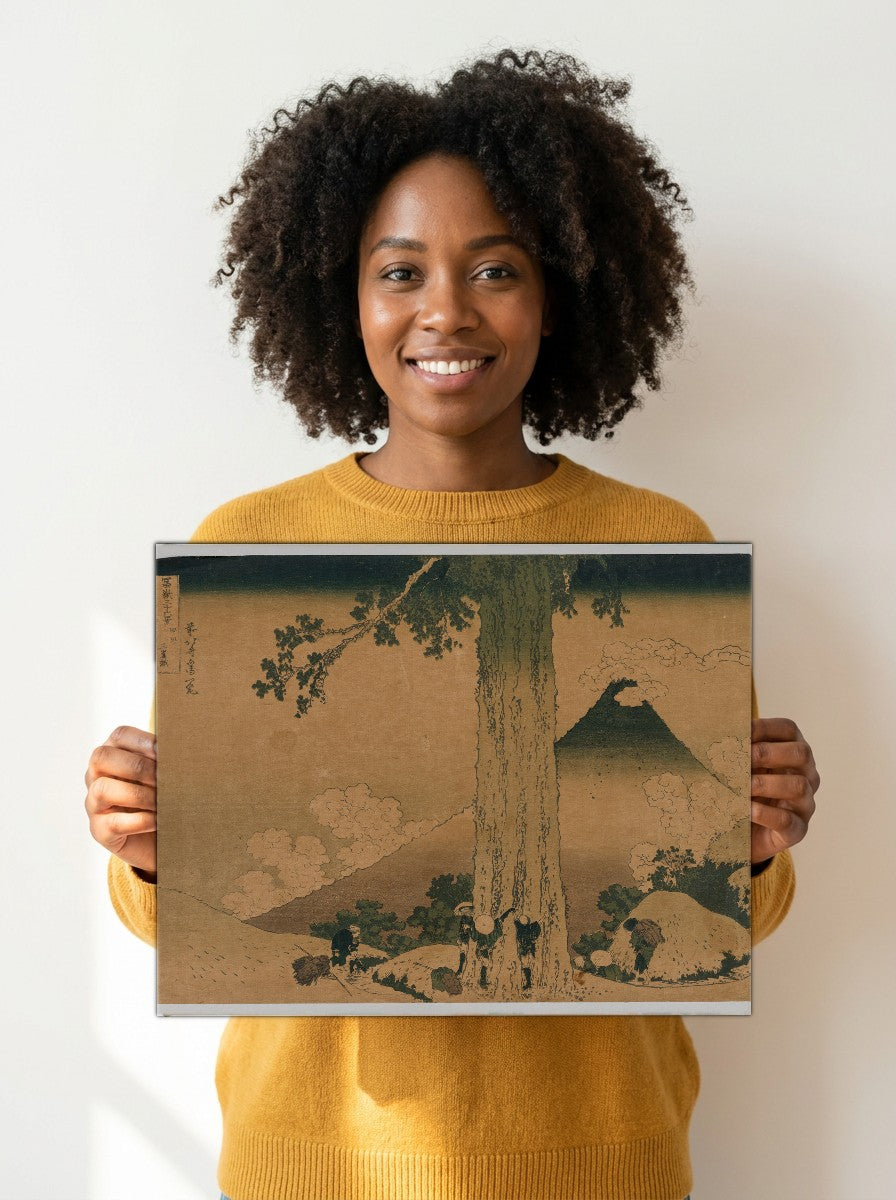 Held for scale — 14 x 11 inch canvas