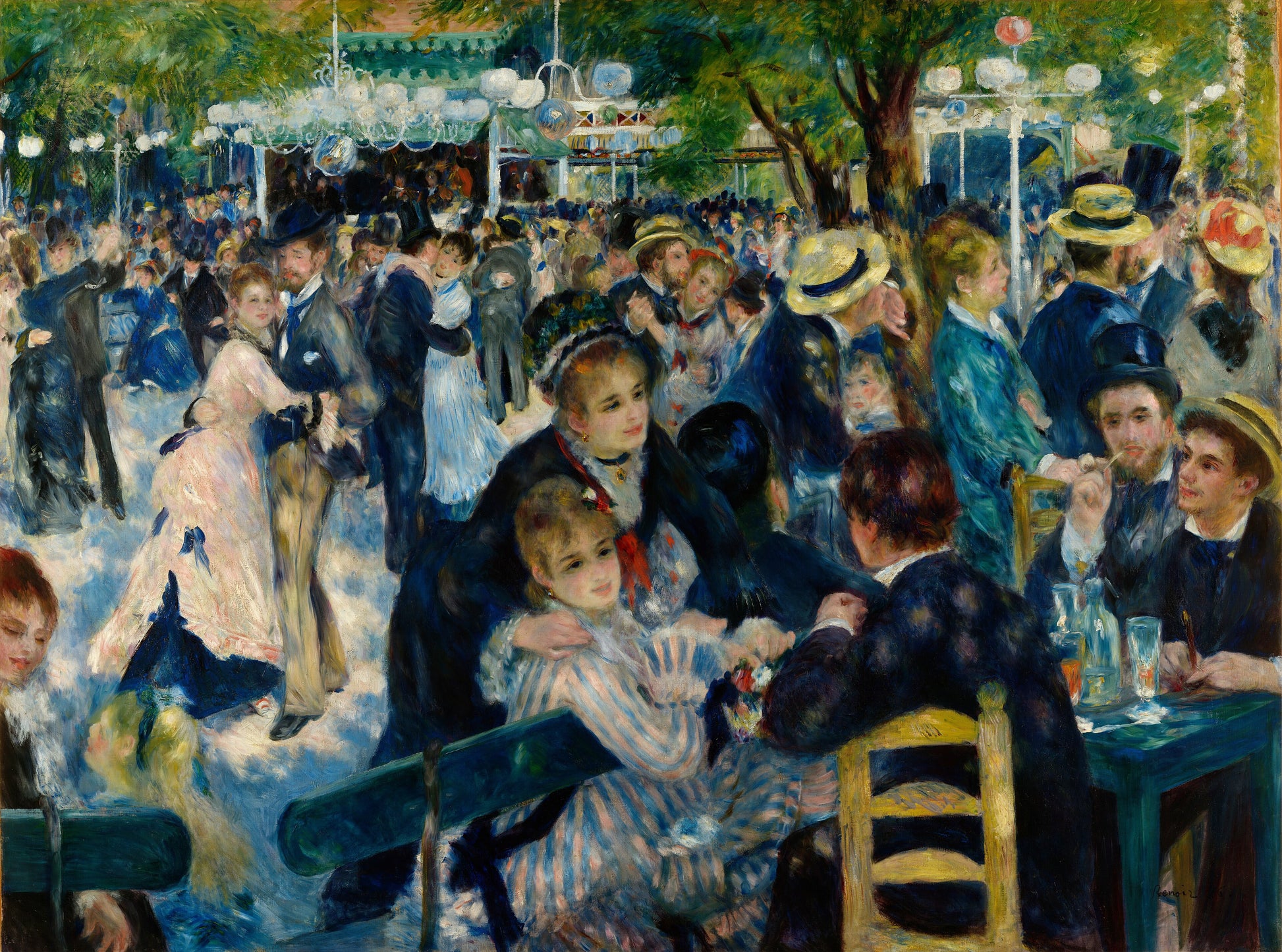Bal du moulin de la Galette — Renoir