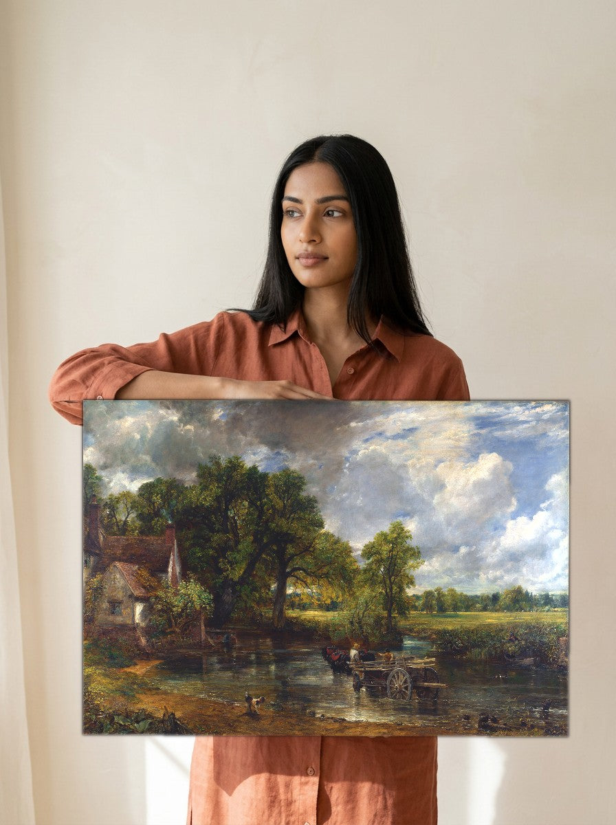 Held for scale — 24 x 18 inch canvas