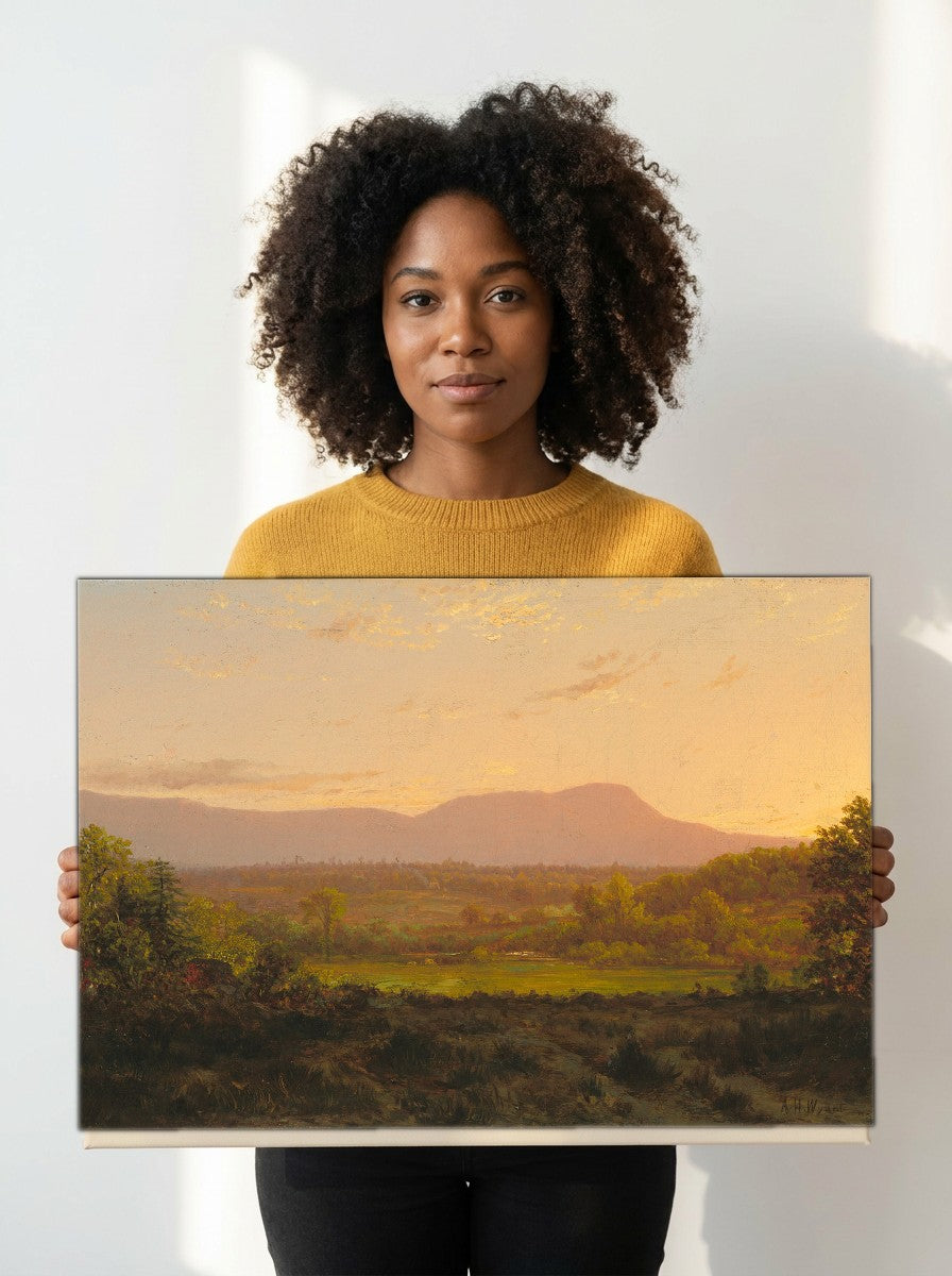 Held for scale — 24 x 18 inch canvas