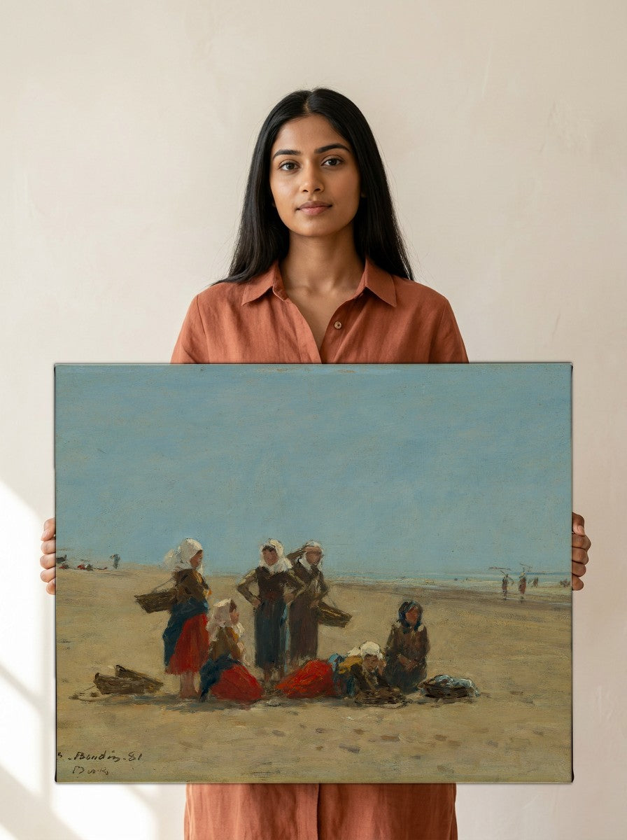 Held for scale — 24 x 18 inch canvas
