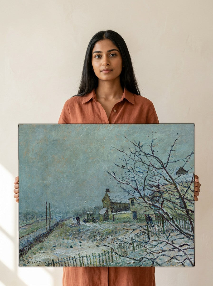 Held for scale — 24 x 18 inch canvas