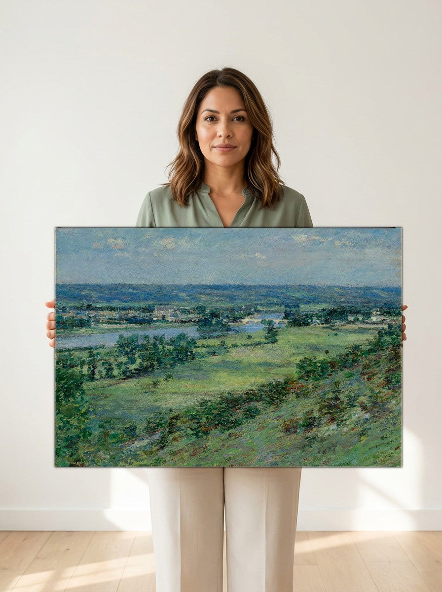 Held for scale — 24 x 18 inch canvas