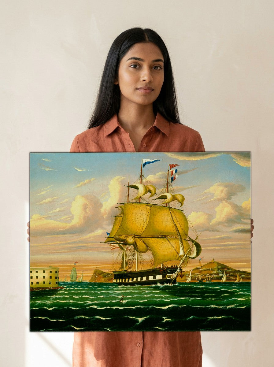 Held for scale — 24 x 18 inch canvas