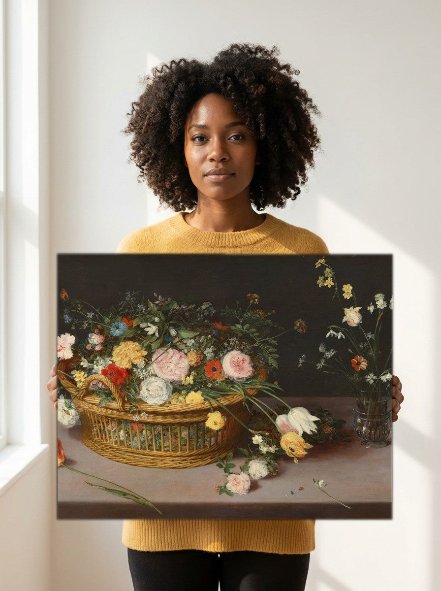 Held for scale — 24 x 18 inch canvas