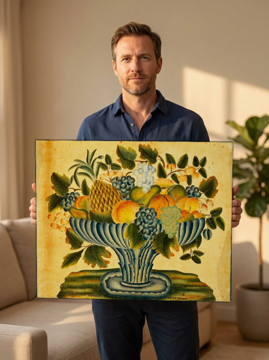 Held for scale — 24 x 18 inch canvas