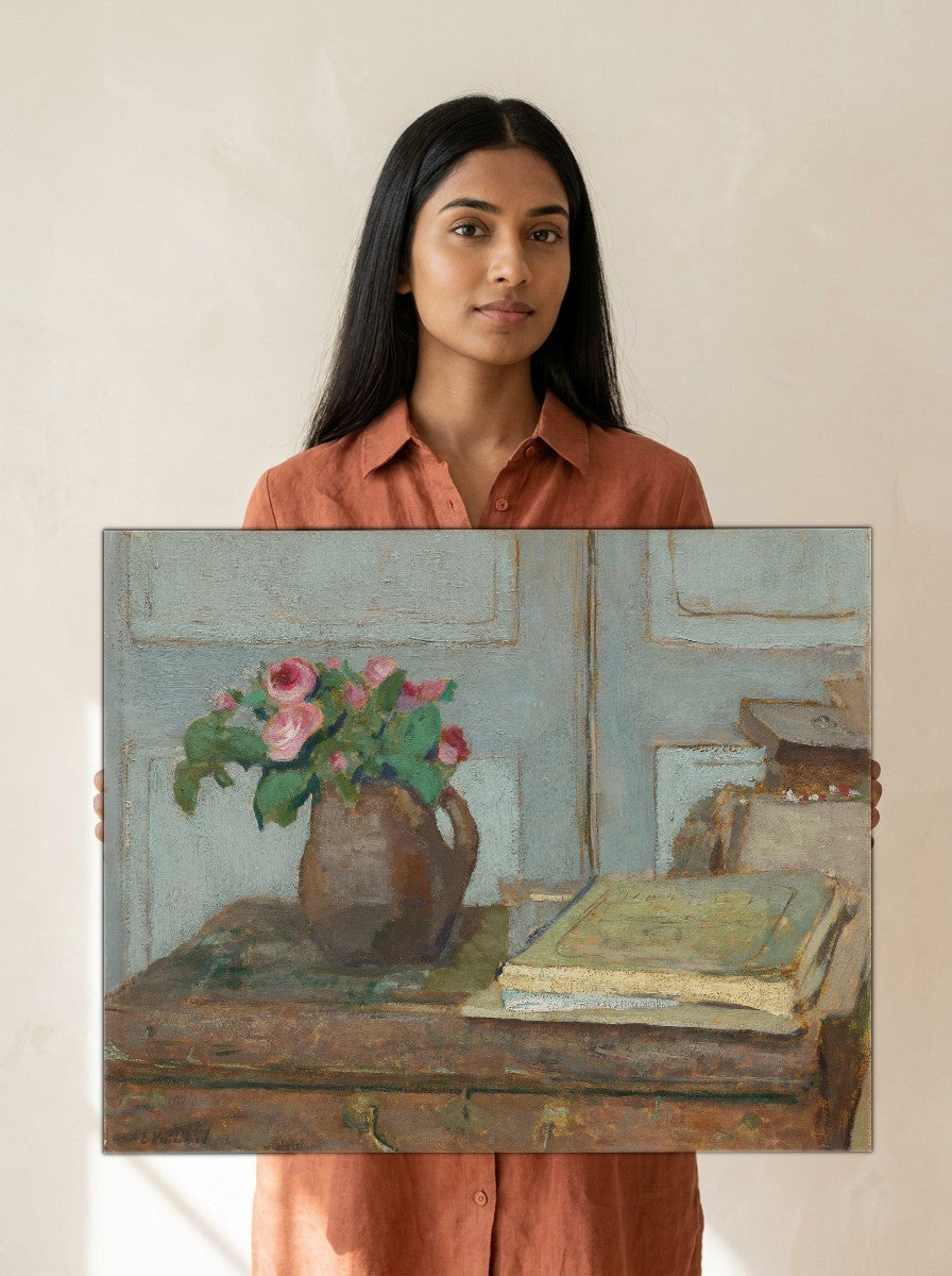 Held for scale — 24 x 18 inch canvas